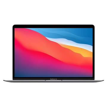 الصورة: Apple MacBook Air 13", Apple M1 chip with 8-core CPU and 7-core GPU, 256GB - Silver